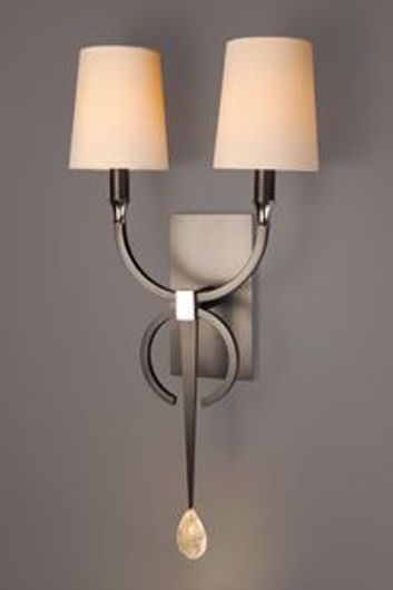 Picture of RUSTIC BRONZE AND NICKEL  AMARA SCONCE