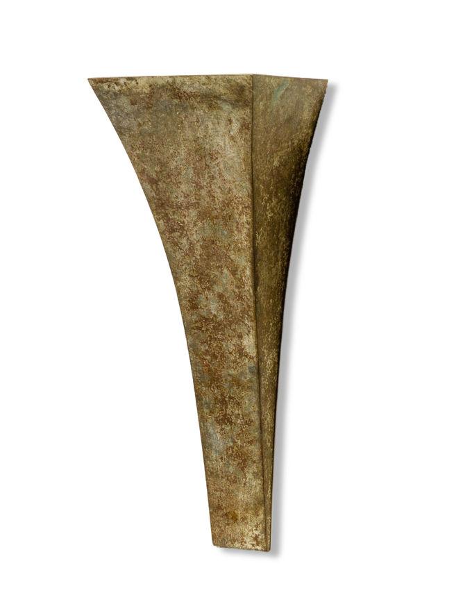 Picture of LAWRENCE & SCOTT HIZASHI VERDIGRIS BRONZE WALL SCONCE