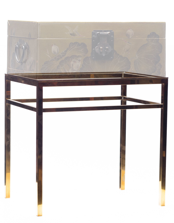 Picture of LAWRENCE & SCOTT BRASS STAND FOR LEATHER BOXES (L-11 SERIES)