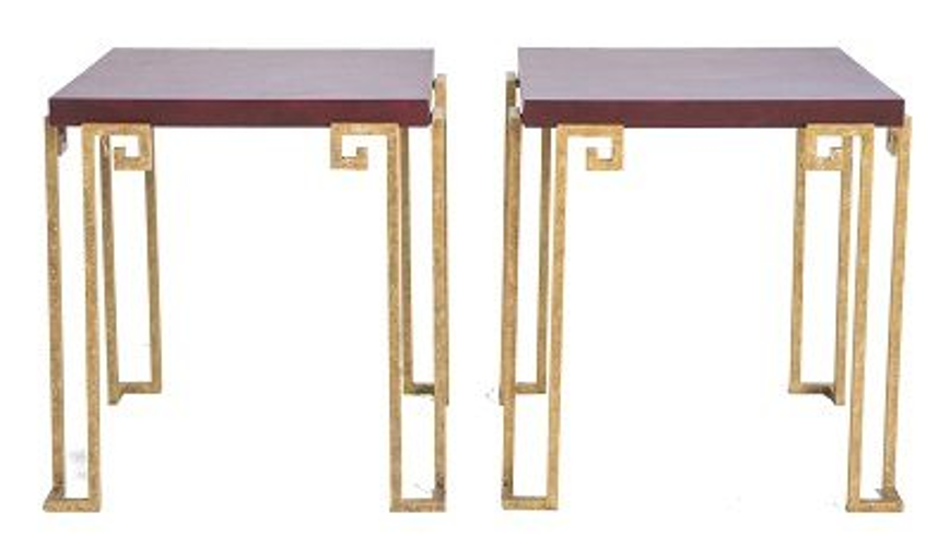 Picture of GREEK KEY OCCASIONAL TABLES