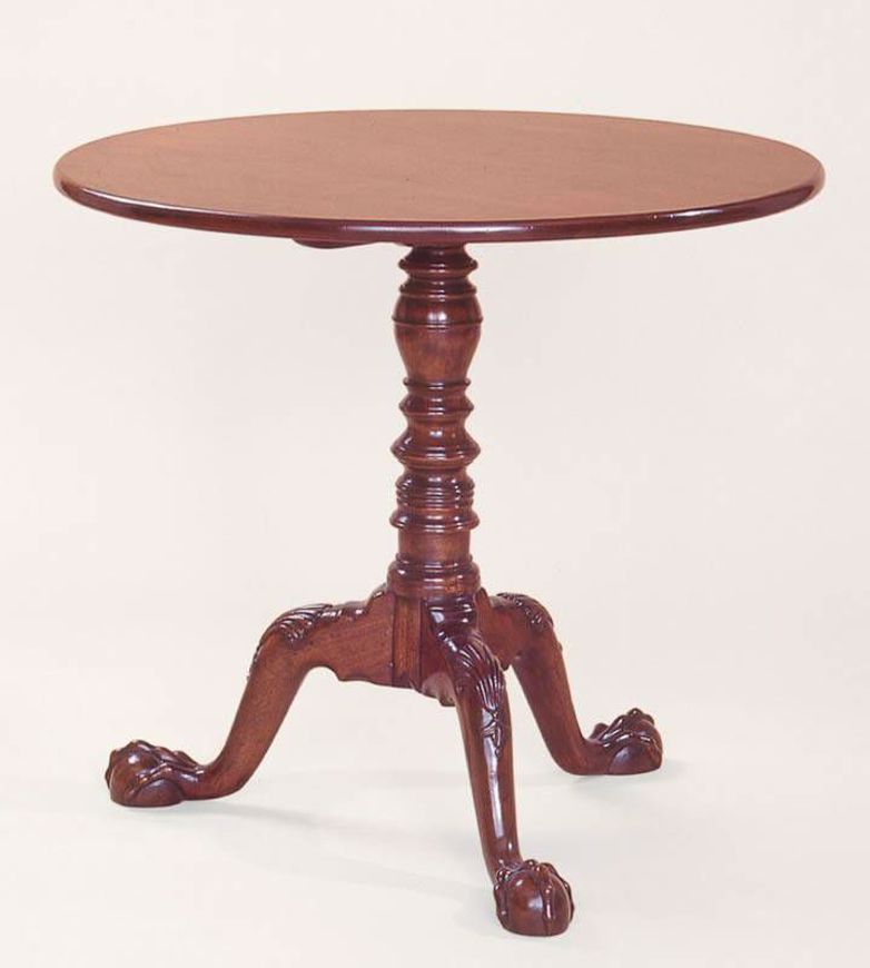 Picture of GEORGE III STYLE MAHOGANY TRIPOD TABLE