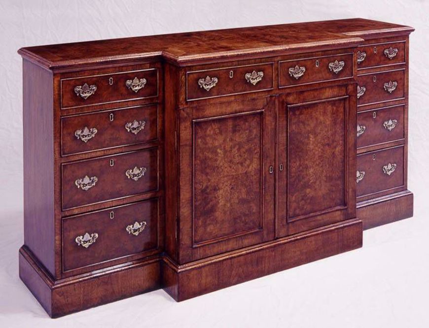 Picture of GEORGE III STYLE WALNUT BUFFET