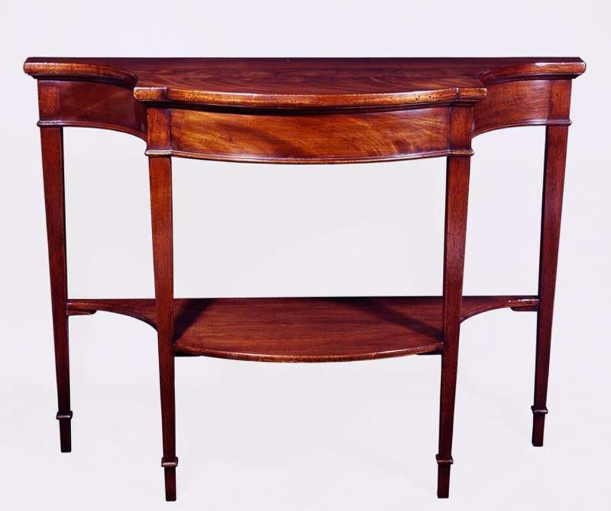 Picture of GEORGIAN STYLE MAHOGANY CONSOLE TABLE