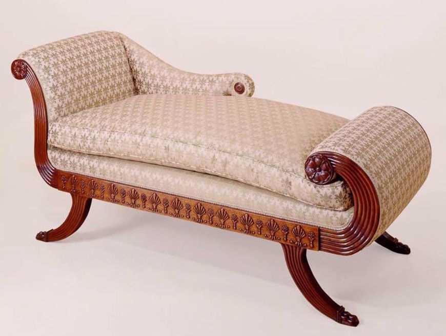 Picture of GEORGIAN STYLE MAHOGANY DAYBED