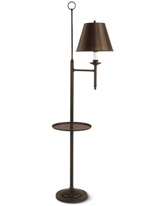Picture of PROVINCIAL BRIDGE LAMP WITH TRAY