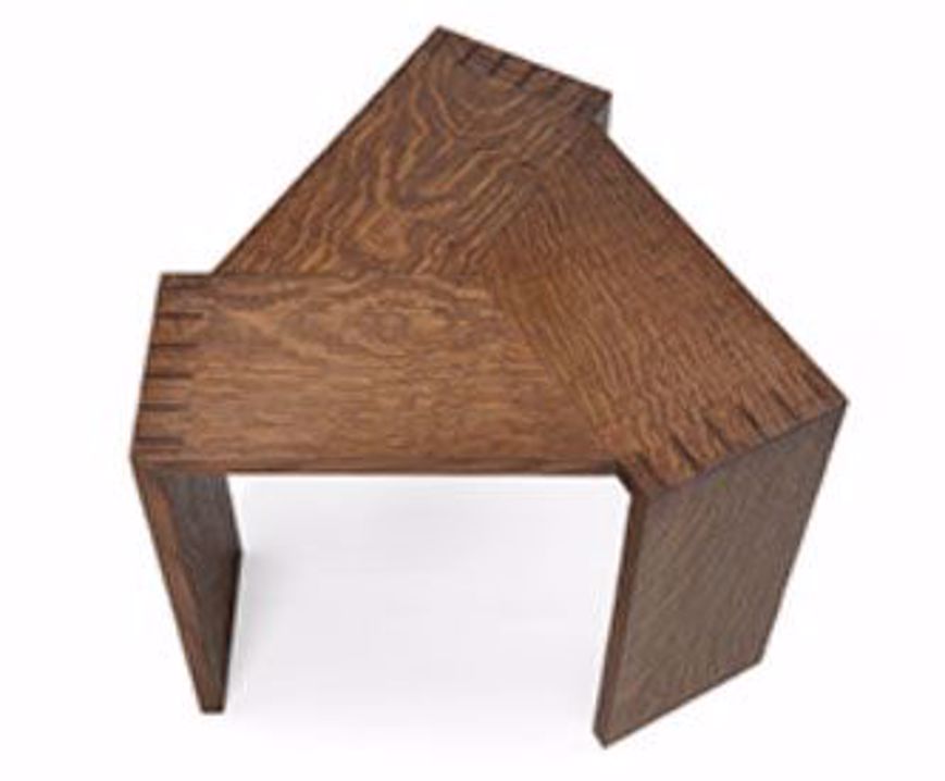 Picture of TRIANGULAR TABLE STOOL