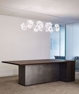 Picture of LUCITE HELIX CHANDELIER