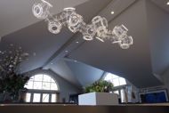 Picture of LUCITE HELIX CHANDELIER